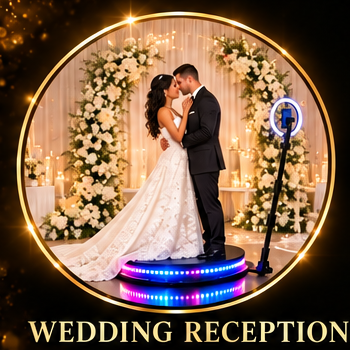 Wedding Reception on the 360 Evermore platform